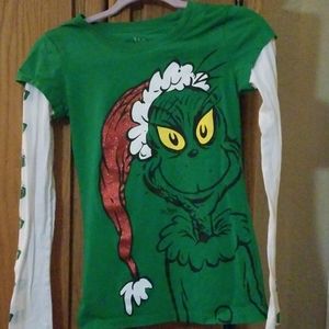 Long sleeved Grinch t-shirt